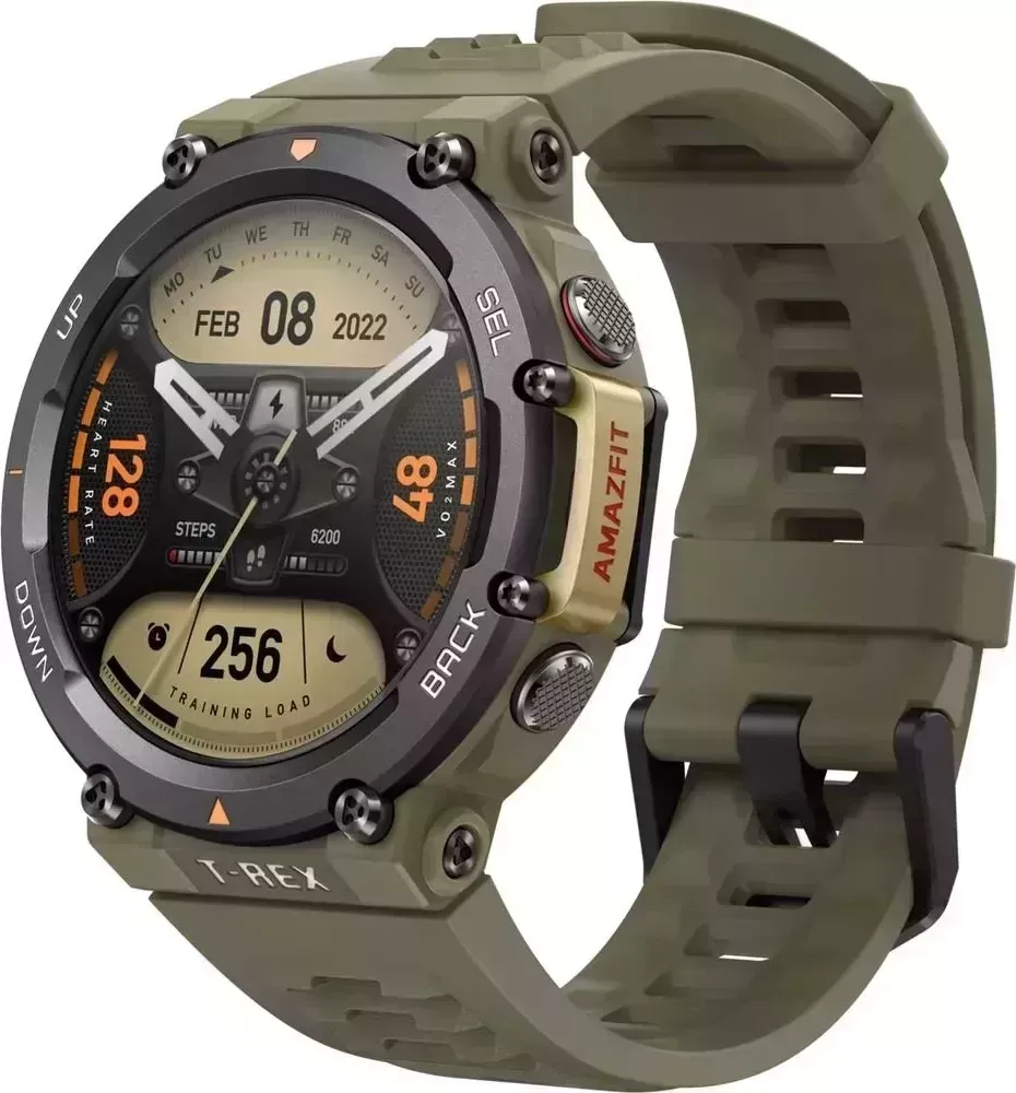 Умные часы Amazfit T-Rex 2 1.39 зеленый/черный (A2170)