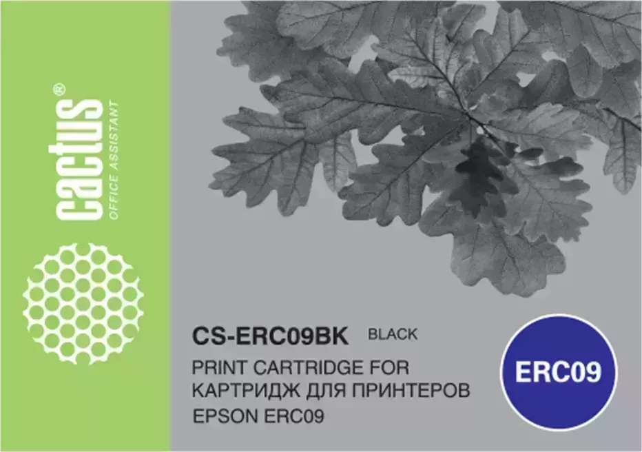 Картридж CACTUS Расходный материал для печати CS-ERC09BK черный ( )