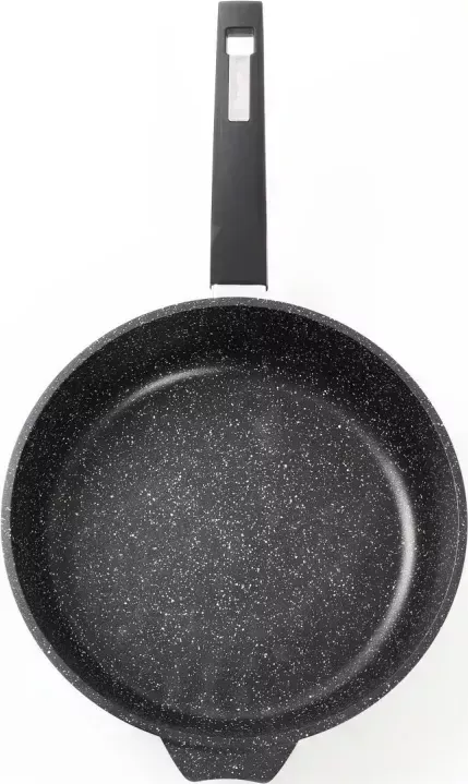 Сковорода МЕЧТА Гранит black Induction Pro 28см со съемной ручкой (028802И)