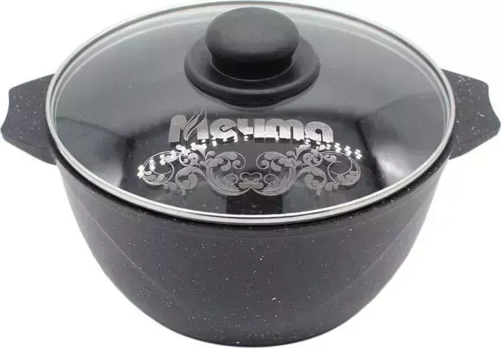 Кастрюля МЕЧТА Гранит black Induction Pro 4л (44802И)