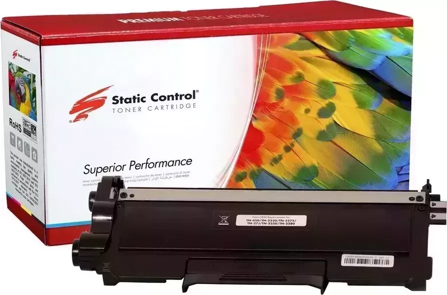Расходный материал для печати Static Control 002-03-LTN450 TN-2275 черный