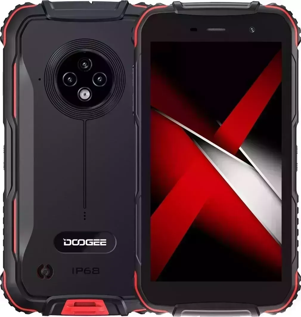Телефон Doogee S35T 3/64Gb красный/черный