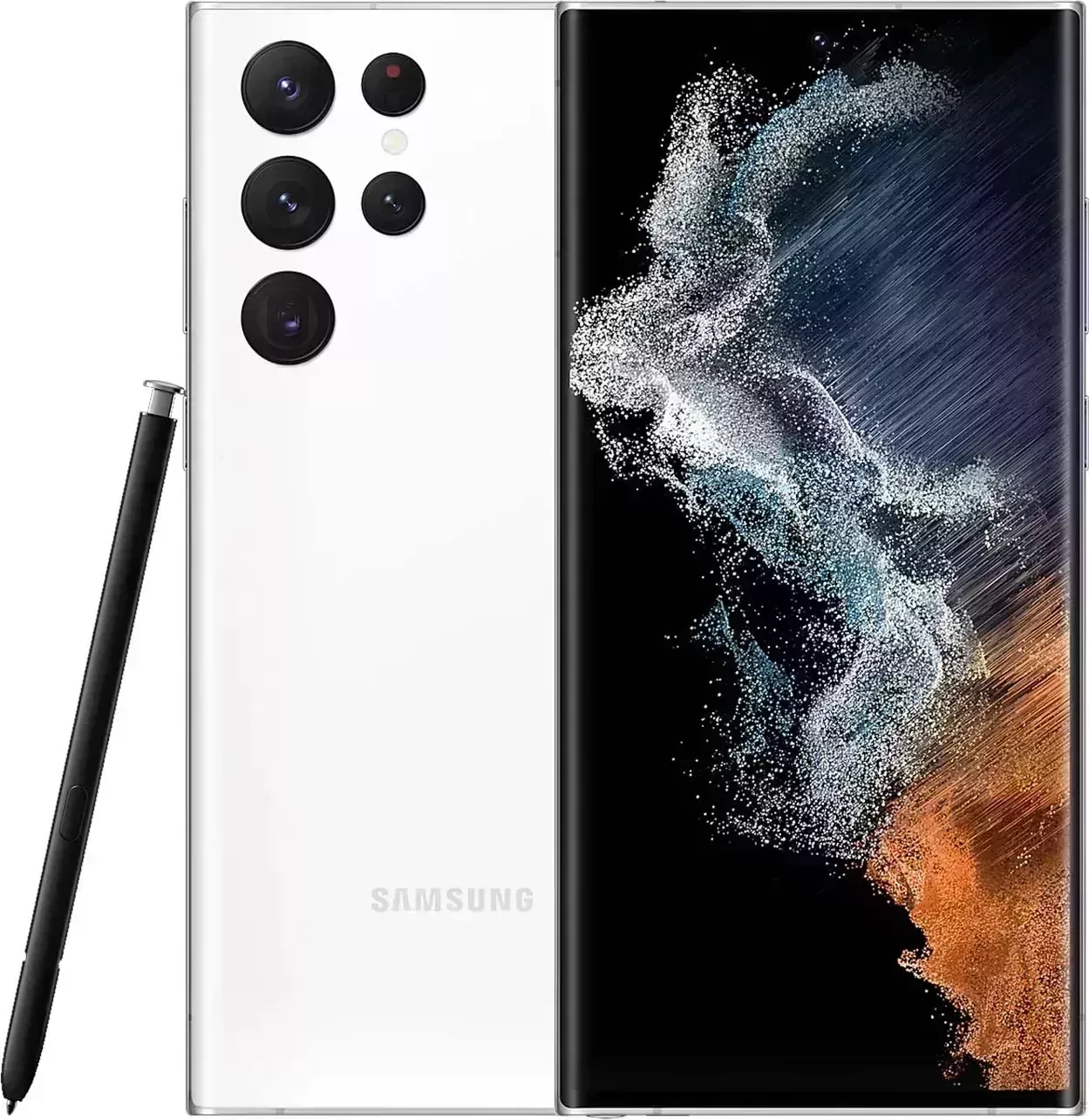 Телефон SAMSUNG Смартфон Galaxy S22 Ultra 5G 128GB WHITE (SM-S908)