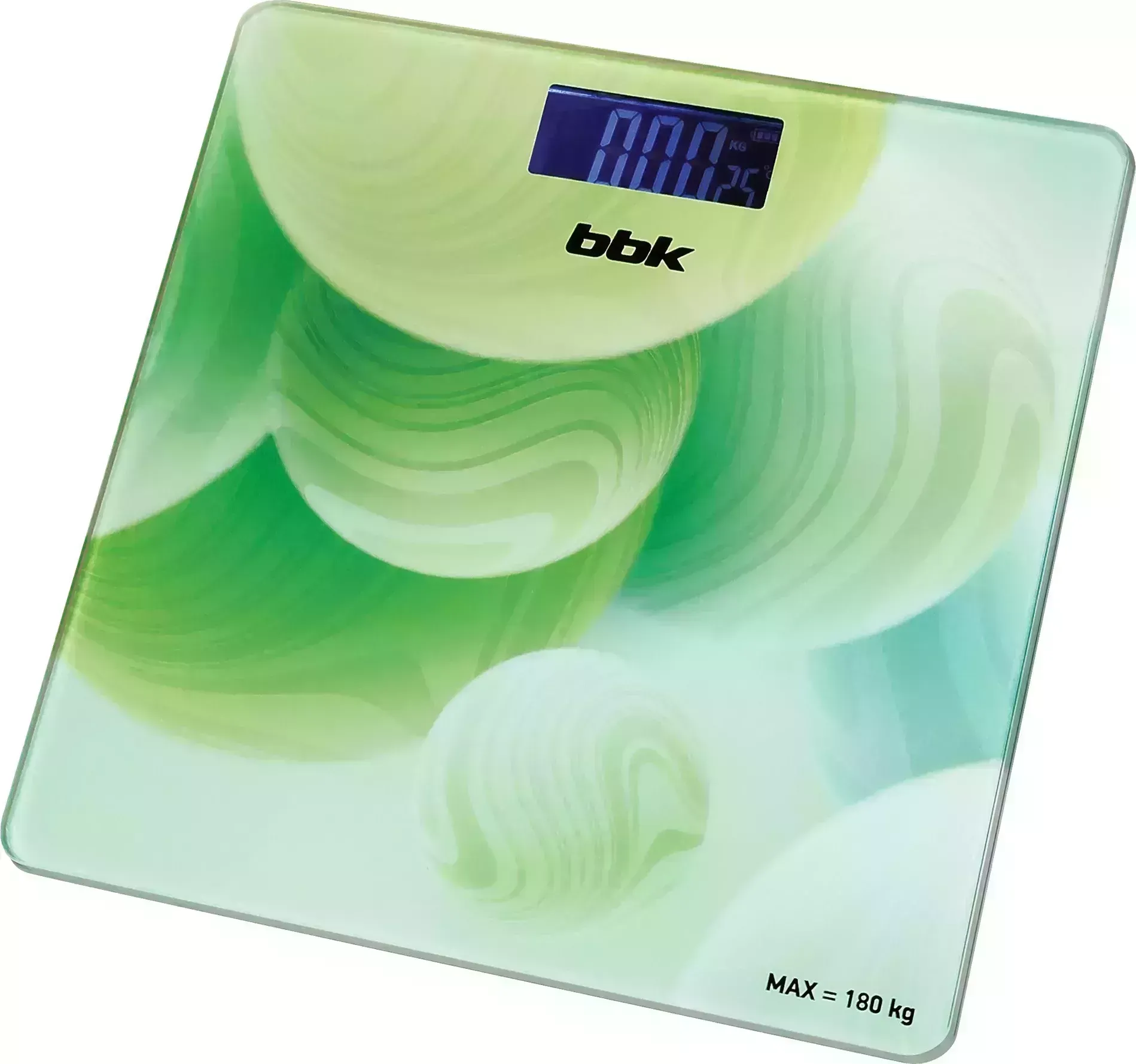 Весы напольные BBK BCS3003G зеленый