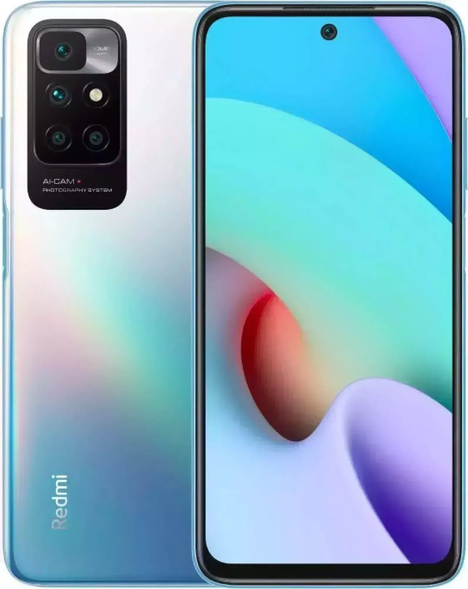 Телефон XIAOMI Смартфон Redmi 10 (2022) 4/64Gb синее море
