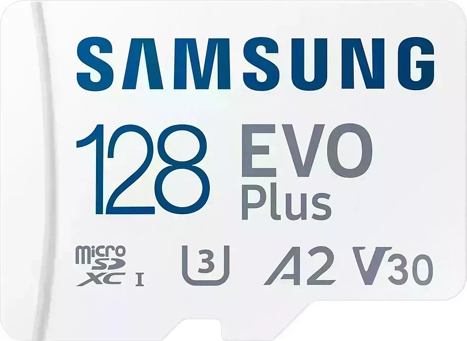 Карта памяти SAMSUNG EVO Plus microSDXC 128 ГБ (MB-MC128KA/EU)