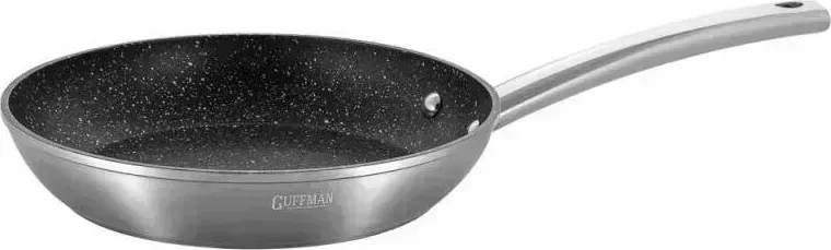 Сковорода Guffman Lunar Silver 24см (AM-02624RS)