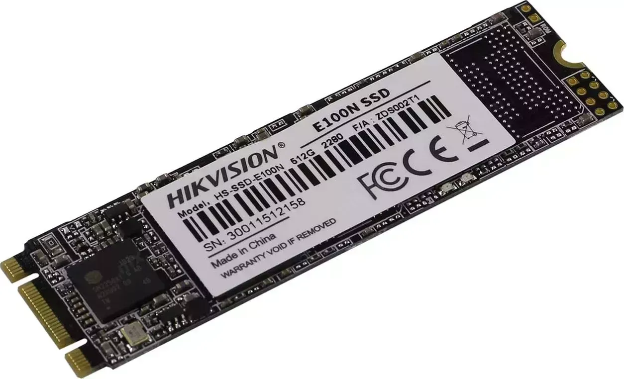 SSD накопитель Hikvision SATA III 512Gb (HS-SSD-E100N/512G)