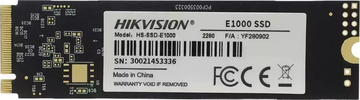 SSD накопитель Hikvision SATA III 1Tb (HS-SSD-E1000/1024G)