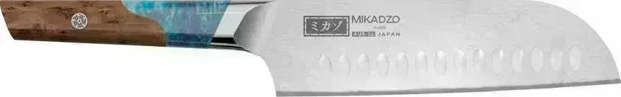 Нож OMOIKIRI кухонный Damascus Kuon Сантоку (4992036)