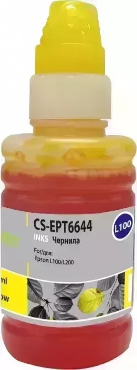 Расходный материал для печати CACTUS CS-EPT6644B T6644 желтый 100мл ( )
