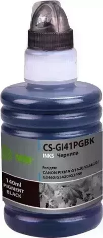 Расходный материал для печати CACTUS CS-GI41PGBK черный 140мл ( )