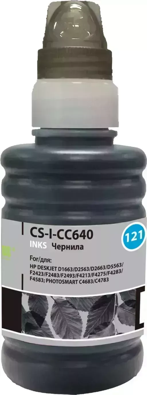 Расходный материал для печати CACTUS CS-I-CC640 черный 100мл ( )