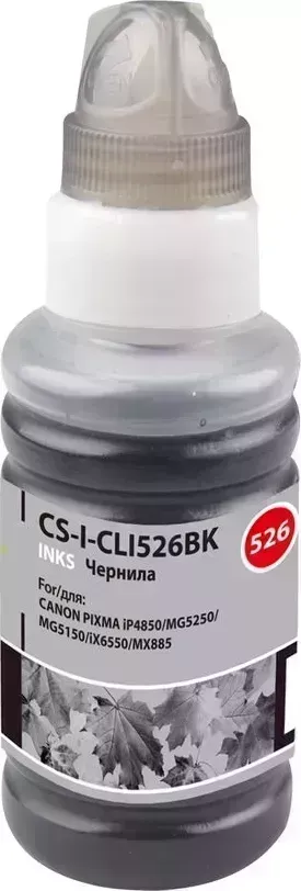 Расходный материал для печати CACTUS CS-I-CLI526BK черный 100мл ( )