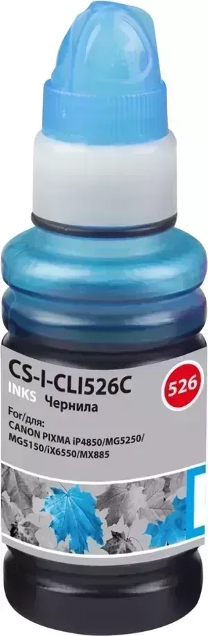 Расходный материал для печати CACTUS CS-I-CLI526C голубой 100мл ( )
