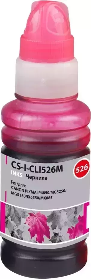 Расходный материал для печати CACTUS CS-I-CLI526M пурпурный 100мл ( )