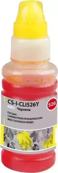 Расходный материал для печати CACTUS CS-I-CLI526Y желтый 100мл ( )