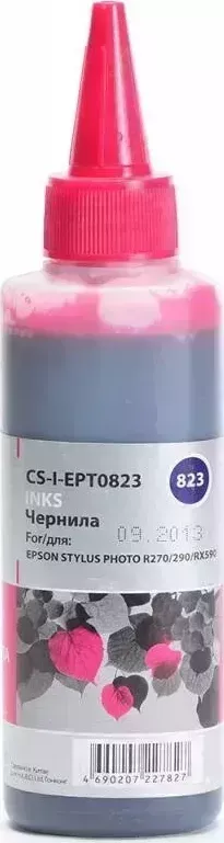 Расходный материал для печати CACTUS CS-I-EPT0823 пурпурный 100мл ( )