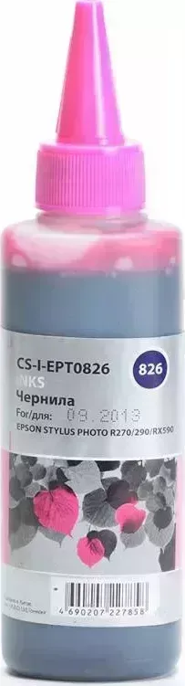 Расходный материал для печати CACTUS CS-I-EPT0826 светло-пурпурный 100мл ( )