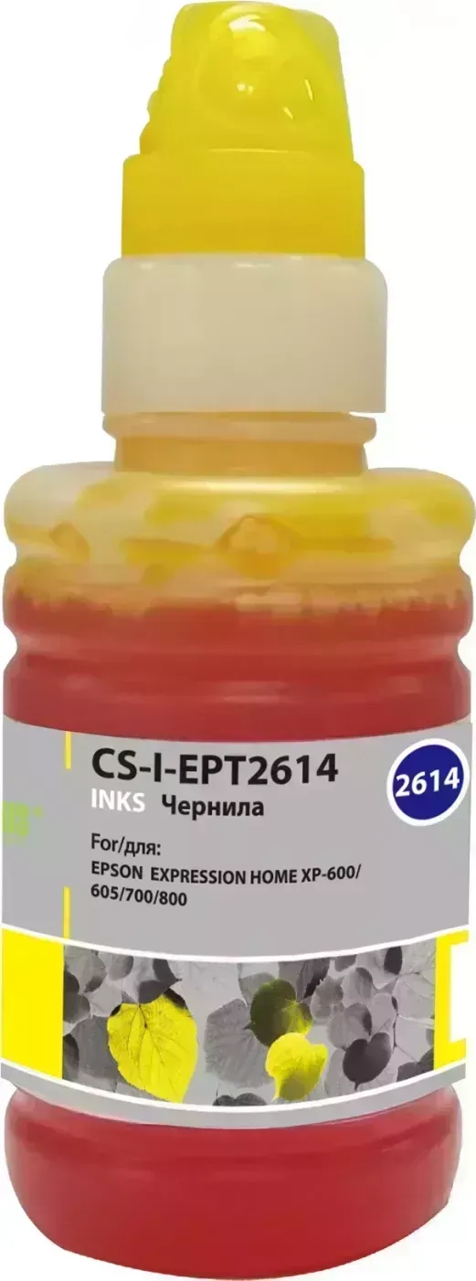 Расходный материал для печати CACTUS CS-I-EPT2614 желтый 100мл ( )