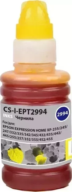 Расходный материал для печати CACTUS CS-I-EPT2994 желтый 100мл ( )