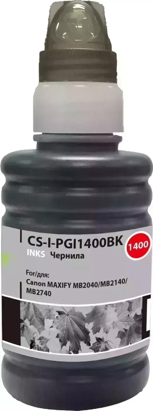 Расходный материал для печати CACTUS CS-I-PGI1400BK черный 100мл ( )