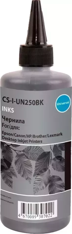 Расходный материал для печати CACTUS CS-I-Un250BK черный 250мл ( )