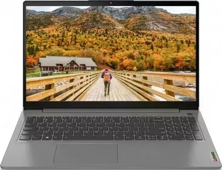 Ноутбук LENOVO IdeaPad 3 grey no OS (82KU0021RE)