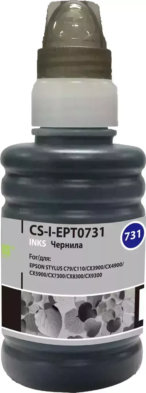 Расходный материал для печати CACTUS CS-I-EPT0731 черный 100мл ( )