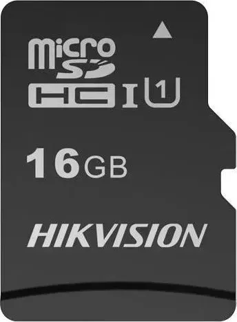 Карта памяти Hikvision microSDHC HS-TF-C1(STD)/16G/Adapter