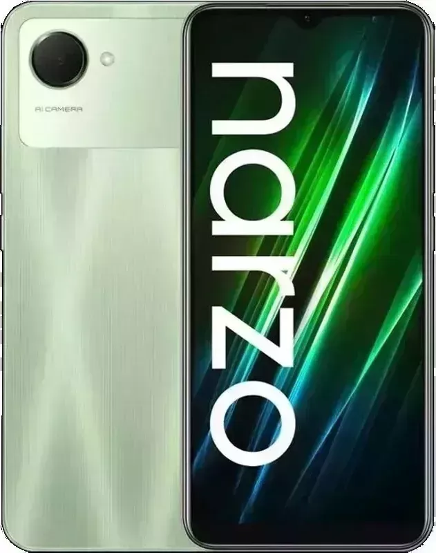 Телефон Realme narzo 50i Prime 3/32Gb зеленый