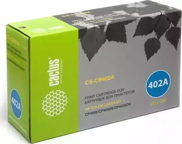 Картридж CACTUS Расходный материал для печати CS-CB402AR желтый ( )