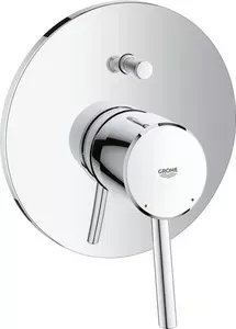 Смеситель для ванны Grohe Concetto включая встроенную часть (32214001)