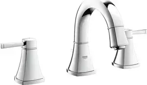 Смеситель для раковины Grohe Grandera на 3 отверстия 184 мм DN15 (20417000)