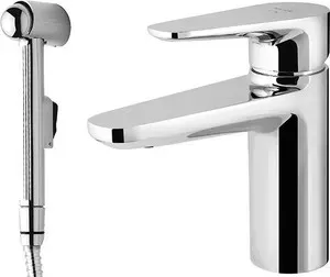 Смеситель для раковины Am.Pm Inspire с гигиеническим душем (F5004000)