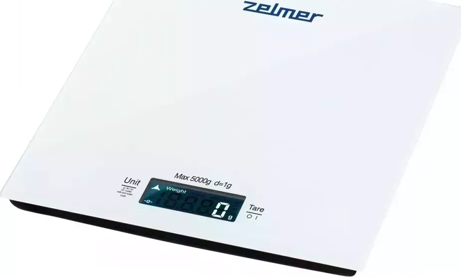 Весы кухонные ZELMER ZKS1100W белый