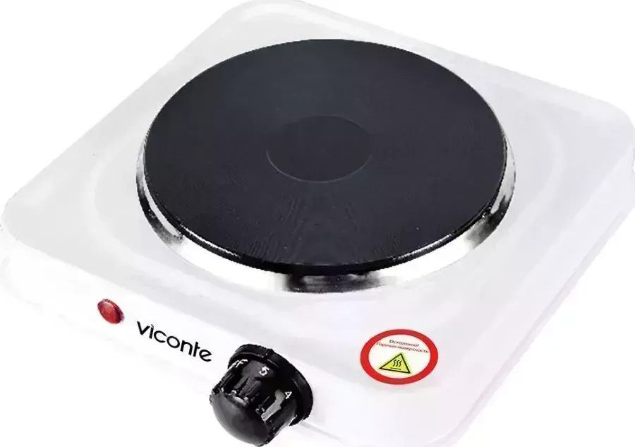 Настольная плита VICONTE VC-903 белая