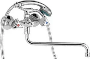 Смеситель для ванны Mofem Metal plus керамика (145-0009-30)