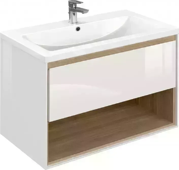 Тумба CERSANIT LOUNA 80 белый (64071)