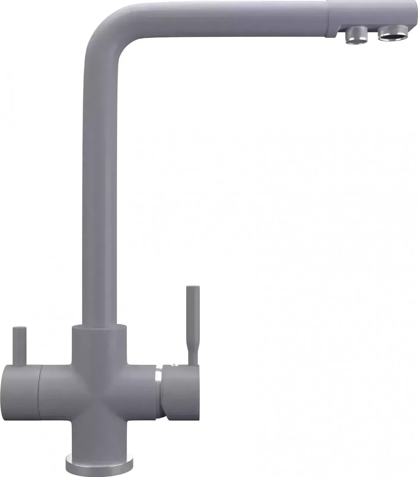 Смеситель для кухни WEISSGAUFF WG 01605 Gray
