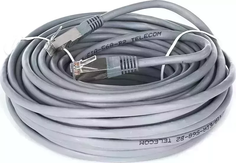 Кабель Telecom CAT5E FTP 15M GREY (NA102-FTP-C5E-15M)
