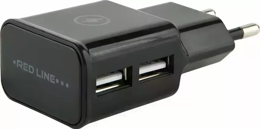 Сетевое зарядное устройство RedLine NT-2A универсальное черный (УТ000009404)
