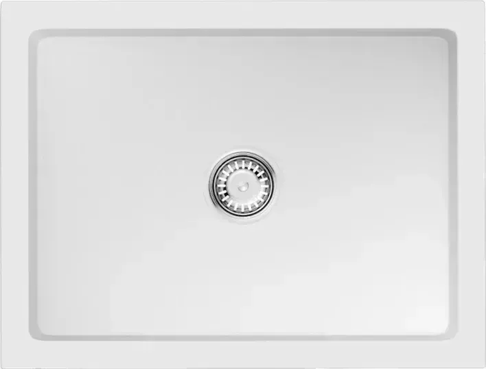 Мойка кухонная OMOIKIRI Mikura 61-WH Glossy Natceramic/белый