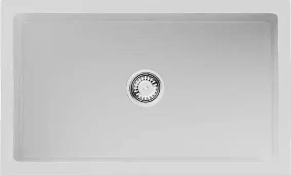 Мойка кухонная OMOIKIRI Mikura 76-WH Glossy Natceramic/белый