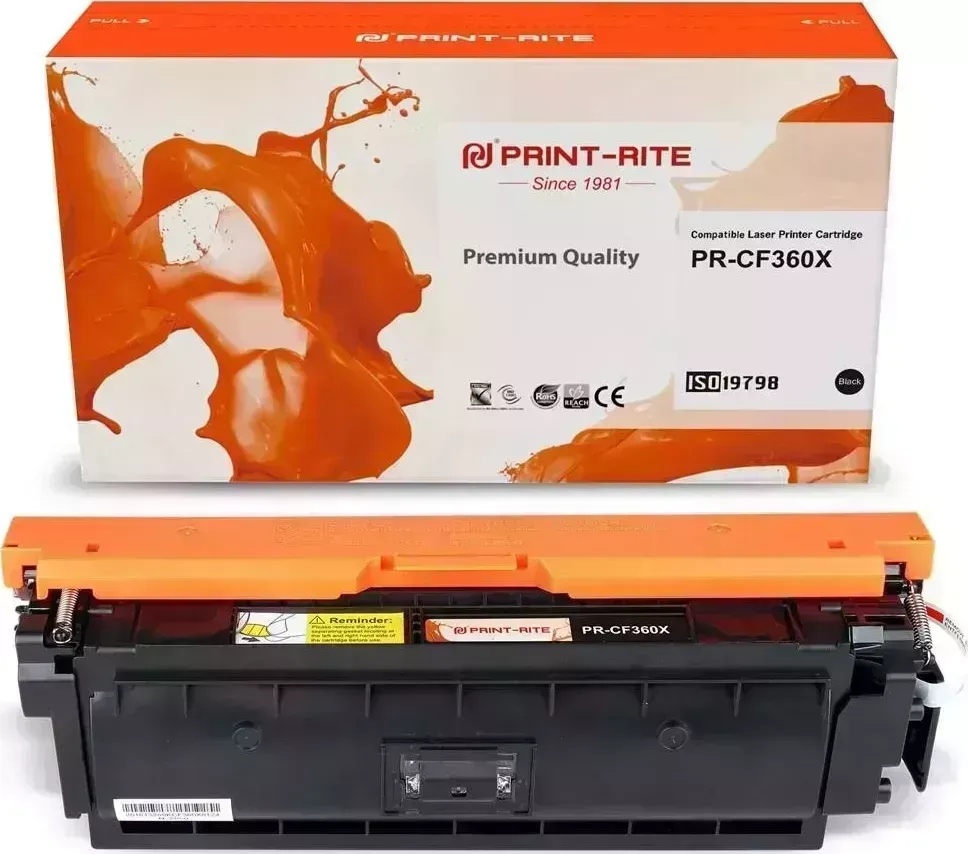 Расходный материал для печати Print-Rite PR-CF360X (CF360X/TRHGL7BPU1J) черный (Картридж)