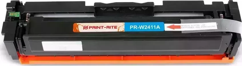 Расходный материал для печати Print-Rite PR-W2411A (W2411A/TFHBB5CPU1J) голубой (Картридж)