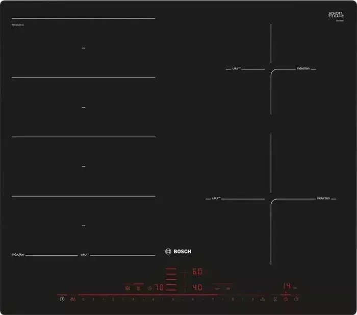 Панель варочная индукционная BOSCH PXE601DC1E