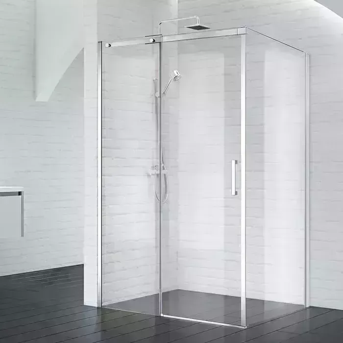 Душевой уголок BELBANGO Acqua 150х90 прозрачный, хром (ACQUA-AH-1-150/90-C-Cr)