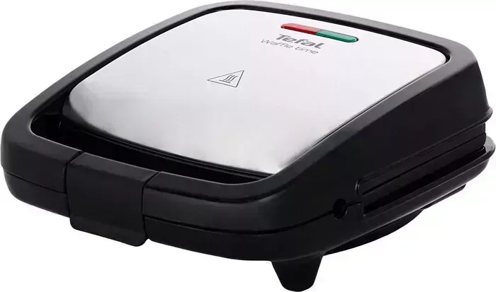 Вафельница TEFAL Waffle Time WD170D38 черный/серебристый