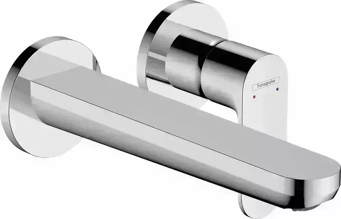 Смеситель для раковины Hansgrohe Rebris S с механизмом, хром (72528000, 13622180)